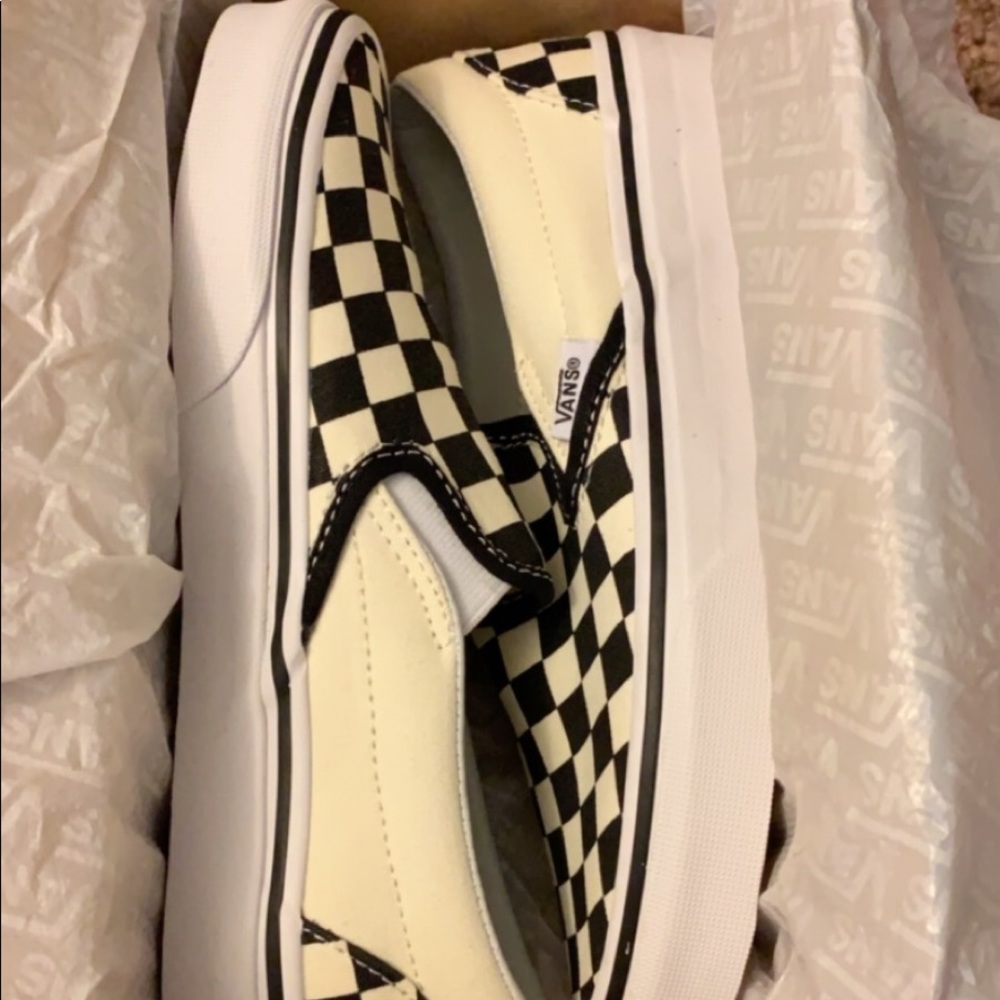 Checker board Vans!!